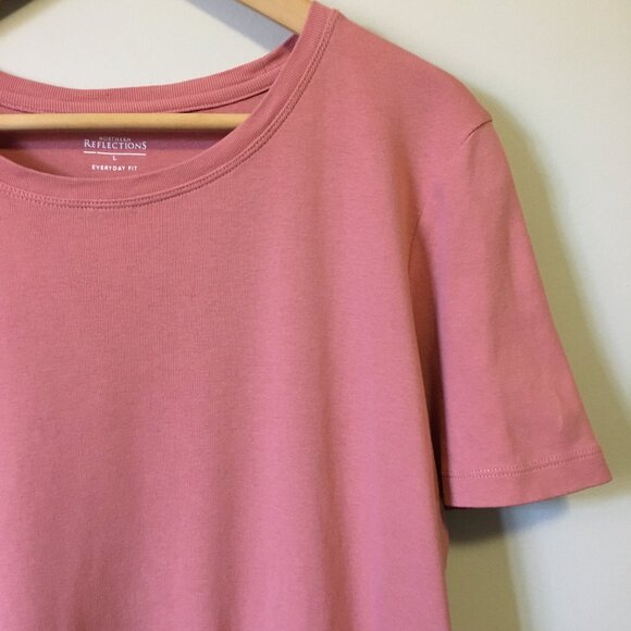 Northern Reflections Peachy Pink Everyday Fit Cotton Tee - Picture 4 of 14